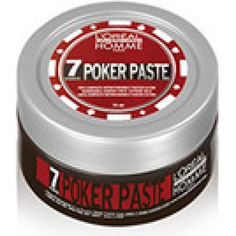 L´oréal Professionnel Homme Poker Paste modelējošā pasta īpaši stiprai fiksācijai 75 ml