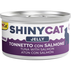 Gimborn Konservēta barība kaķiem  - Gimborn SHINYCAT JELLY TUNA WITH SALMON 70g