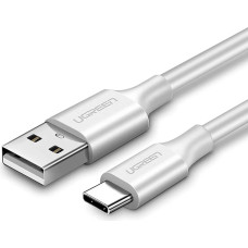 Ugreen Kabelis USB-A - USB-C 3A QC 3.0 AFC FCP 2m - balts