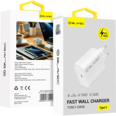 Blavec Wall charger BC1 - Type C - PD 30W (TCBC1-CW30) white