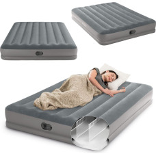 Intex Pneimatiskais matracis 203x152x30 cm ar iebūvētu elektrisko sūkni 64114