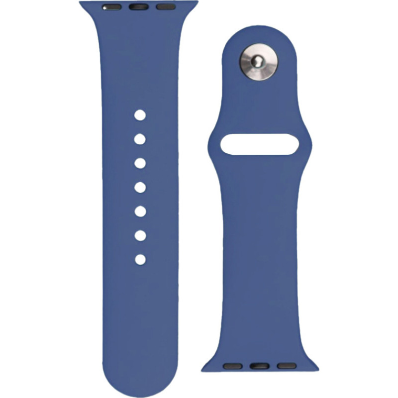 Hurtel Silikona siksniņa Apple Watch 2-9/SE 38/40/41mm silikona siksniņa APS zila