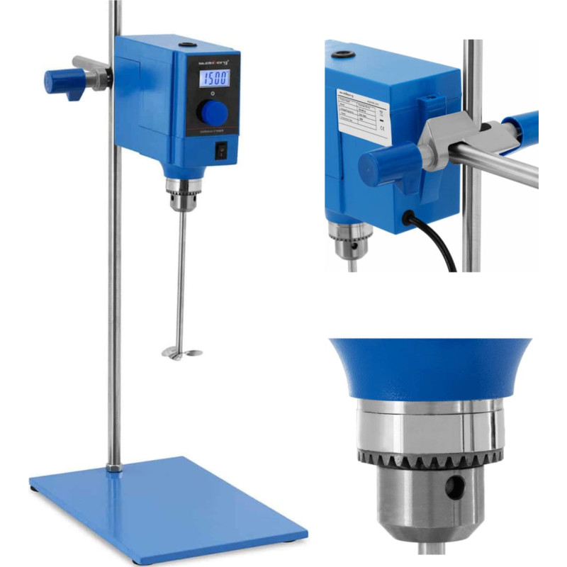 Steinberg Systems LCD laboratorijas mehāniskais maisītājs 40 l 1500 apgr./min 16,6 W