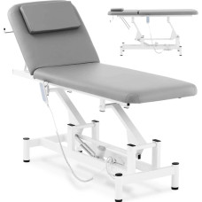 Physa Elektriskā masāžas galda gulta 150 kg PESSAC - pelēka