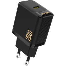 Dudao PD20W GaN USB-C sienas lādētājs - melns
