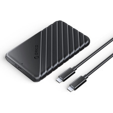 Orico 25PW1C-C3 2,5 collu HDD/SSD USB-C 6Gb/s diska korpuss — melns