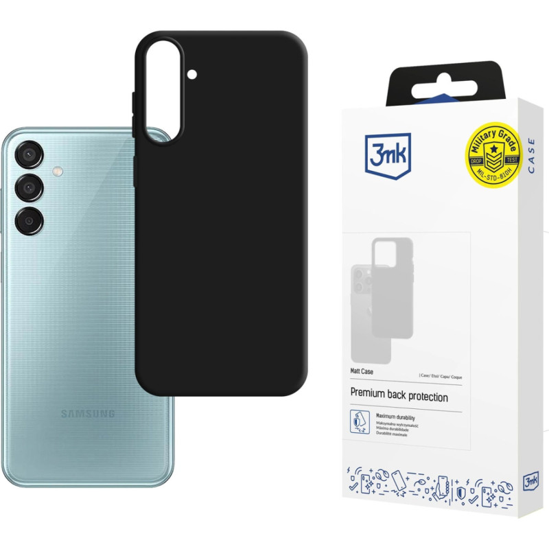 3Mk Protection 3mk Matt Case for Samsung Galaxy M16 5G - Black
