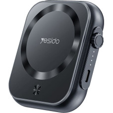 Benks Power bank 5000mAh YP59 3 in 1 - Type C - magnetic, induction 15W black