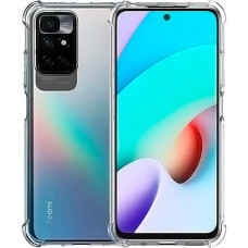 Fusion Anti Shock 1.5 mm Silikona aizsargapvalks Xiaomi Redmi 10c 4G caurspīdīgs