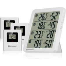 BRESSER Quadro NV Termo-Higrometrs balts