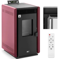 MSW Brīvstāvoša granulu krāsns ar tālvadības pulti 50-150 m3 6000 W