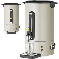 Hendi Karstvīna ūdens boileris ar krānu, pilienu paplāti, 16 l, 1650 W - gaiši pelēks