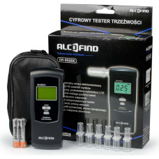 Alcofind Elektroķīmiskais alkometrs DA 8500E + iemutņi