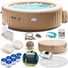 Intex Piepūšamā SPA ar hidromasāžu 6 personām komplekts 28428