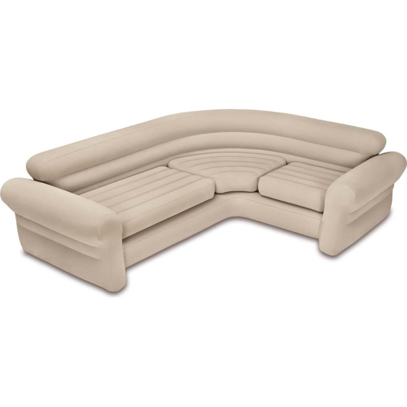Intex Piepūšamā stūra dīvāns 257 x 203 x 76 cm 68575