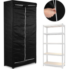 Massido Plaukta aizsargapvalks 180 x 90 x 40 cm, melns