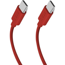 SBS USB-C 60W 1,5 m pīts kabelis - sarkans