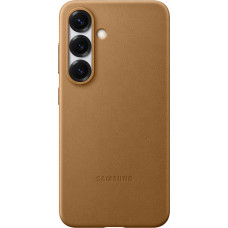 Samsung KindSuit maciņš Galaxy S25 PU ādas aizmugurējam vāciņam - zelta krāsā