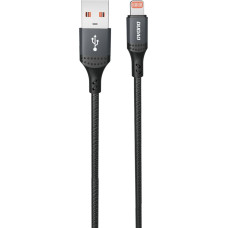 Dudao Kabelis USB-A - iPhone Lightning pinuma 3A 30W 1.2m - melns