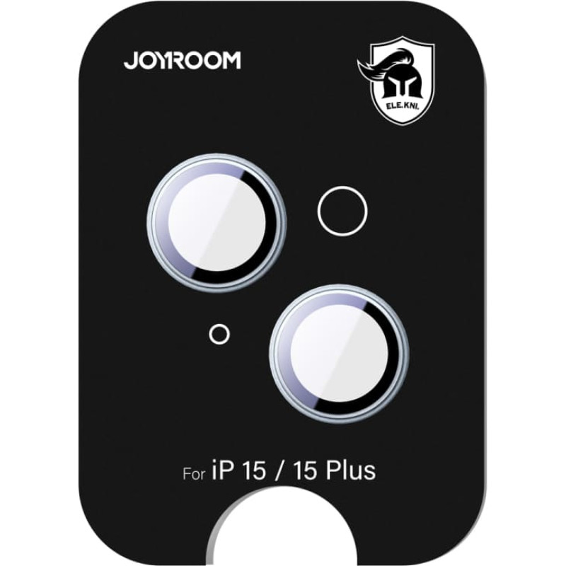 Joyroom iPhone 15/15 Plus objektīva aizsargstikls - zils