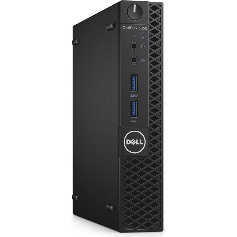 DELL OptiPlex 3050 i5 i5-7500|8GB DDR4|256GB SSD|Windows 10 Pro|Mini dators melns (atjaunots)