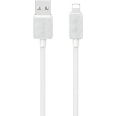 Kabel USAMS KY Series US-SJ689 2.4A      USB-A do Lightning 1m biały