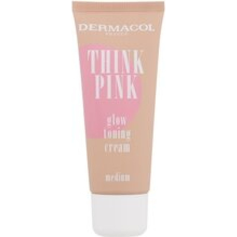 Dermacol Think Pink Glow Toning Cream - Brightening Toning Cream 30 ml.
