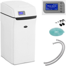 Uniprodo Ūdens mīkstinātāja atkaļķotājs ar automātisko vārstu 30 l 3,3 W LCD