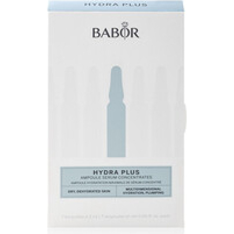 Babor Hydratin Hydra Plus Ampoule Concentrates (7 x 2 ml) - Hydrating facial ampoules.