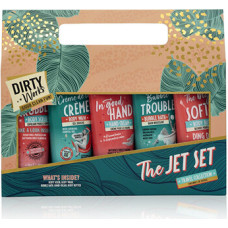 Dirty Works "The Jet Set (Neroli, Skalní růže & Jasmín) Set - Body Care Gift Set"