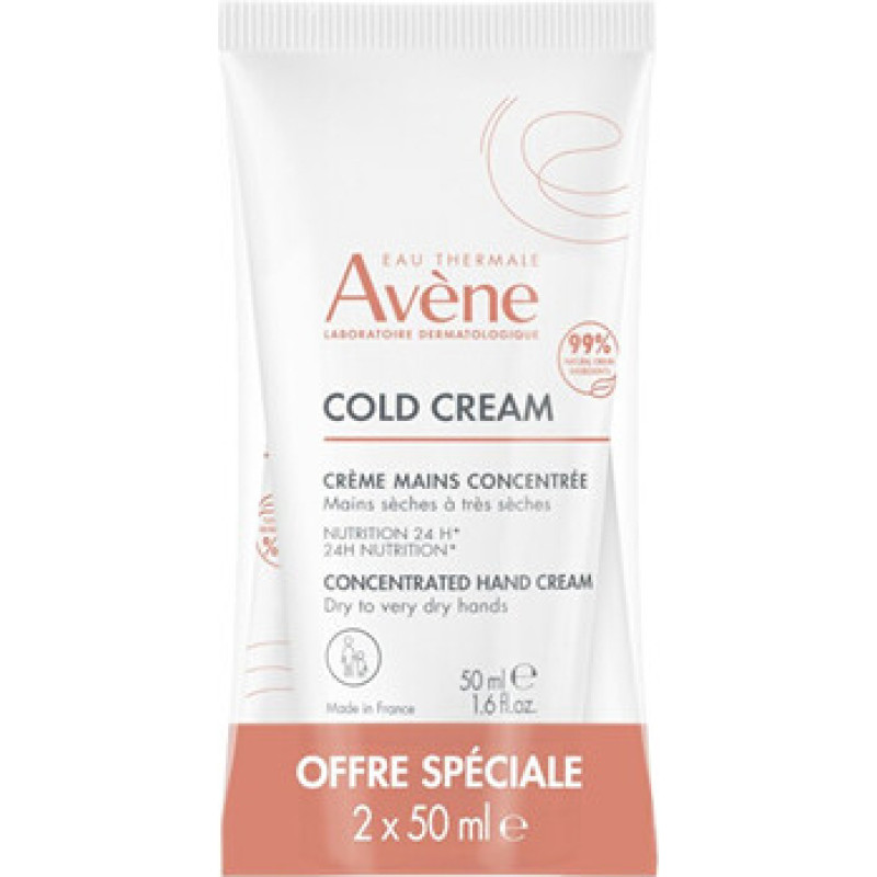 Avene Cold Cream Set - Set of hand creams for dry to very dry skin.