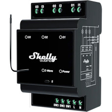 Shelly Qubino Wave Pro 3 Z-Wave 3 channel DIN rail relay