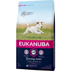 Eukanuba Sausa barība kucēniem - Eukanuba Puppy & Junior, Small, Chicken, 3 kg