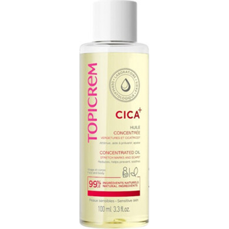 Topicrem CICA+ Concentrated Oil for Stretch Marks and Scars - Koncentrovaný olej na strie a jizvy