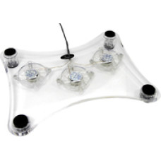 ESPERANZA Stand Cooling pod Notebook Levanter EA107  3 Fans Illuminated