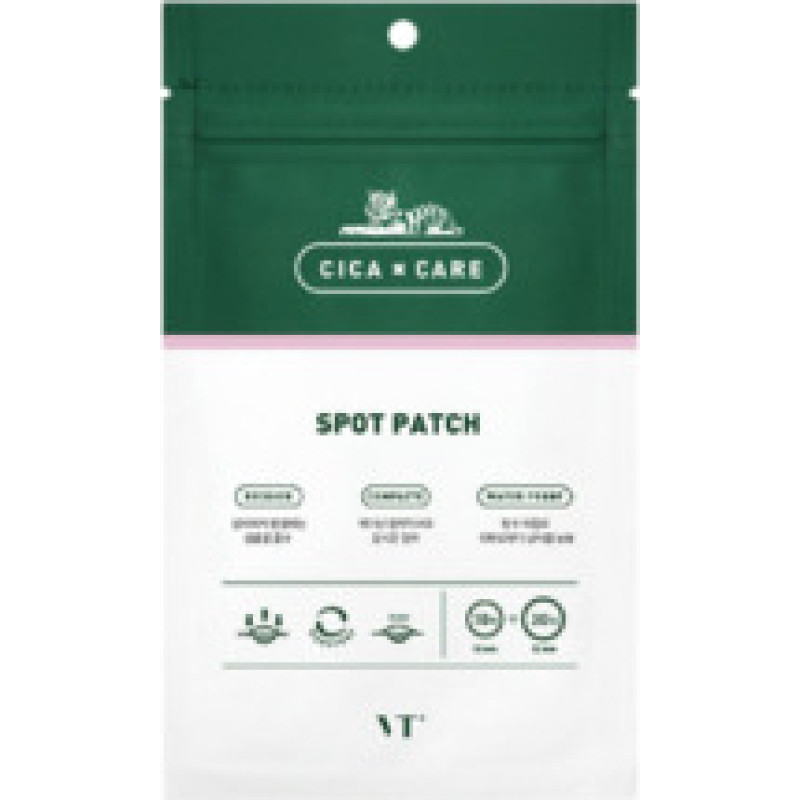 Vt Cosmetics Cica Care Spot Patch (48 pcs) - Healing patches for acne and breakouts.