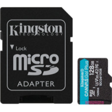 Atmiņas karte Kingston microSDXC Canvas Go Plus Gen4 128GB