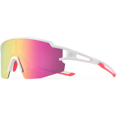 Rockbros Polarizētas bērnu riteņbraukšanas brilles ar UV filtru - baltas