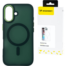 Wozinsky Samsung Galaxy S24 FE modes maciņš ar MagSafe tehnoloģiju - zaļš