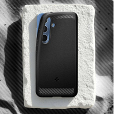 Spigen Samsung Galaxy S25 izturīgais Armor MagSafe vāciņš - matēti melns