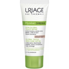 Uriage Hyséac 3-Regul SPF 30 (Global Tinted Skin-Care SPF 30) 40 ml.