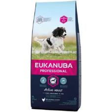 Eukanuba Sausa barība suņiem - Eukanuba Adult Medium Chicken, 15 kg
