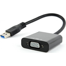 Gembird USB 3.0 to VGA video adapter  black  blister