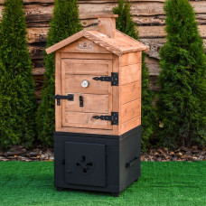 Smokehouse Premium dārza smēķētājs ar tiešo ugunskura bedri
