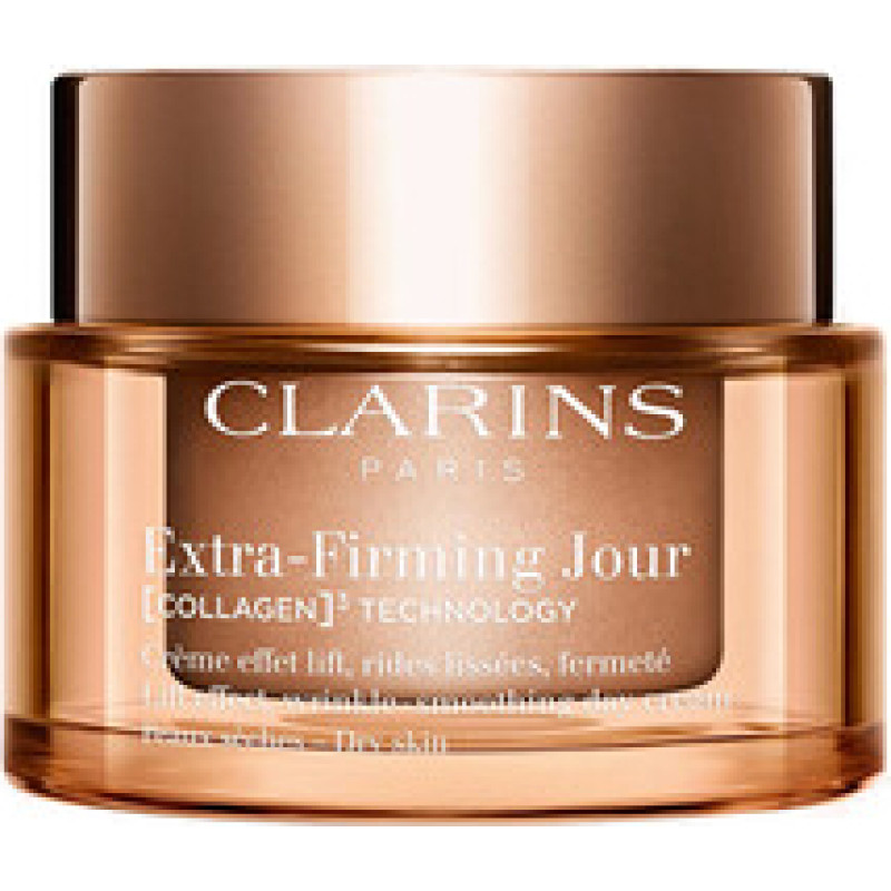 Clarins Extra-Firming Jour Collagen Technology Cream - Denn&iacute; zpevňuj&iacute;c&iacute; kr&eacute;m pro suchou pleť