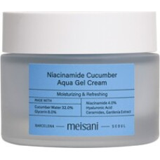 Meisani Niacinamide Cucumber Aqua Gel Cream - Hydrating Gel Cream.