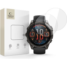 SZKŁO HARTOWANE TECH-PROTECT GLASS FIT+ 2-PACK GARMIN FENIX 8 (47 MM) CLEAR