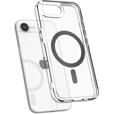 Spigen Ultra Hybrid MagSafe Case for iPhone SE 4 (2025) Carbon Fiber - Clear