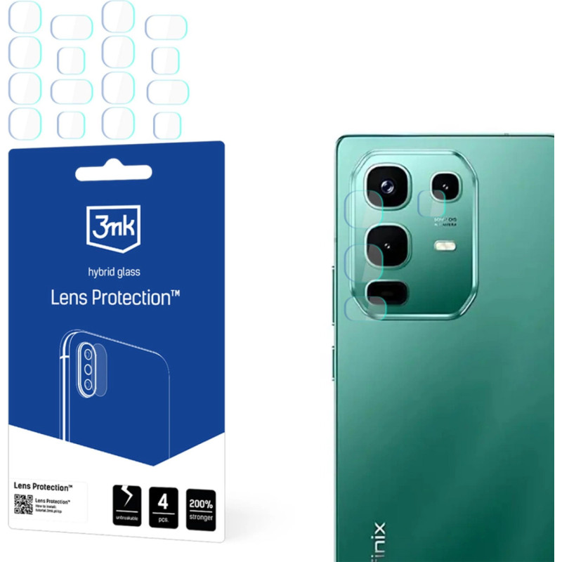 3Mk Protection Camera Lens Glass 3mk Lens Protection for Infinix Note 50 | Note 50 Pro
