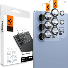 Spigen Optik Pro GLAS.TR EZ FIT 2-pack Camera Cover for Samsung Galaxy S25 Ultra - Black